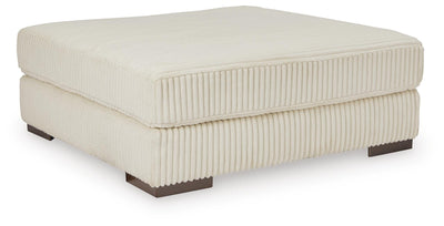 Lindyn 6-Piece Sectional with Chaise and Ottoman in Ivory