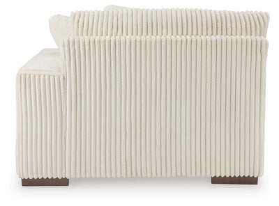 Lindyn 6-Piece Sectional with Chaise and Ottoman in Ivory