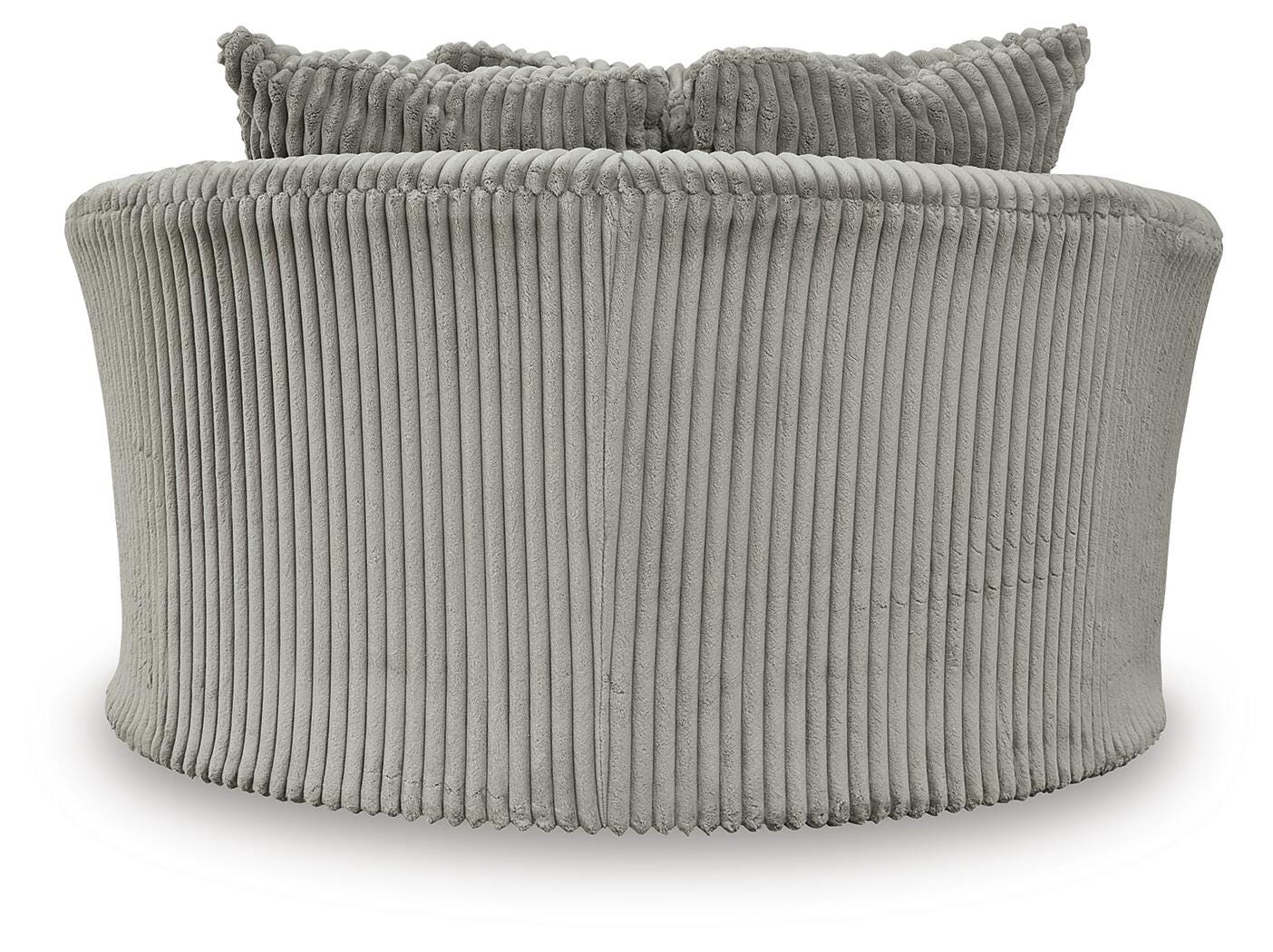 Lindyn 3-Piece Sectional and Chair in Fog