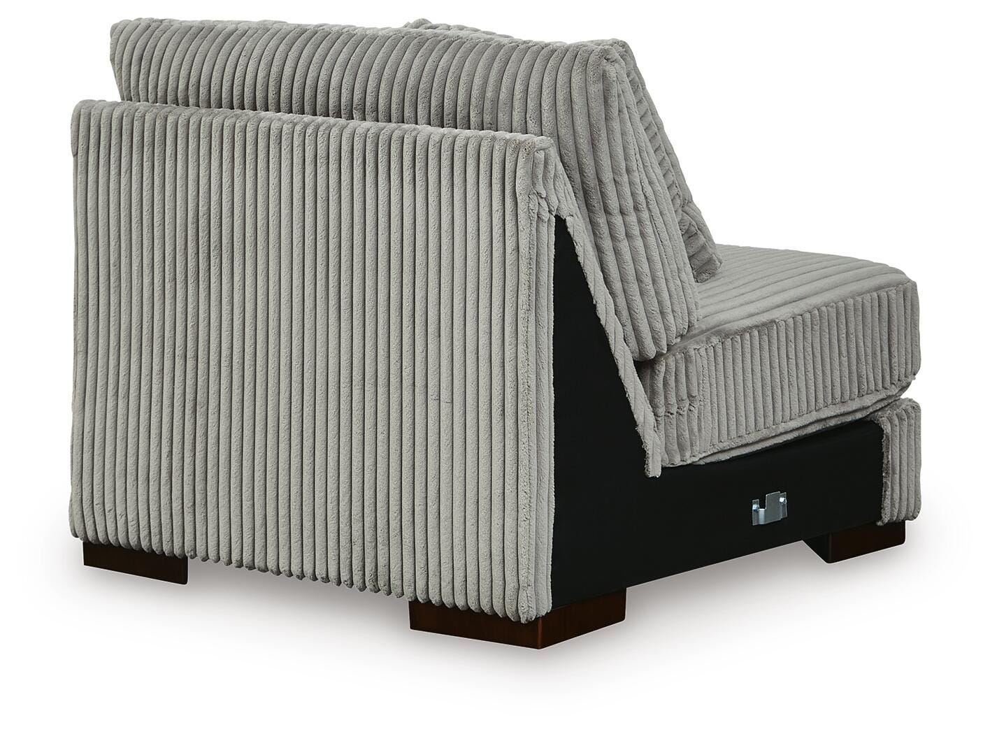 Lindyn 3-Piece Sectional and Chair in Fog