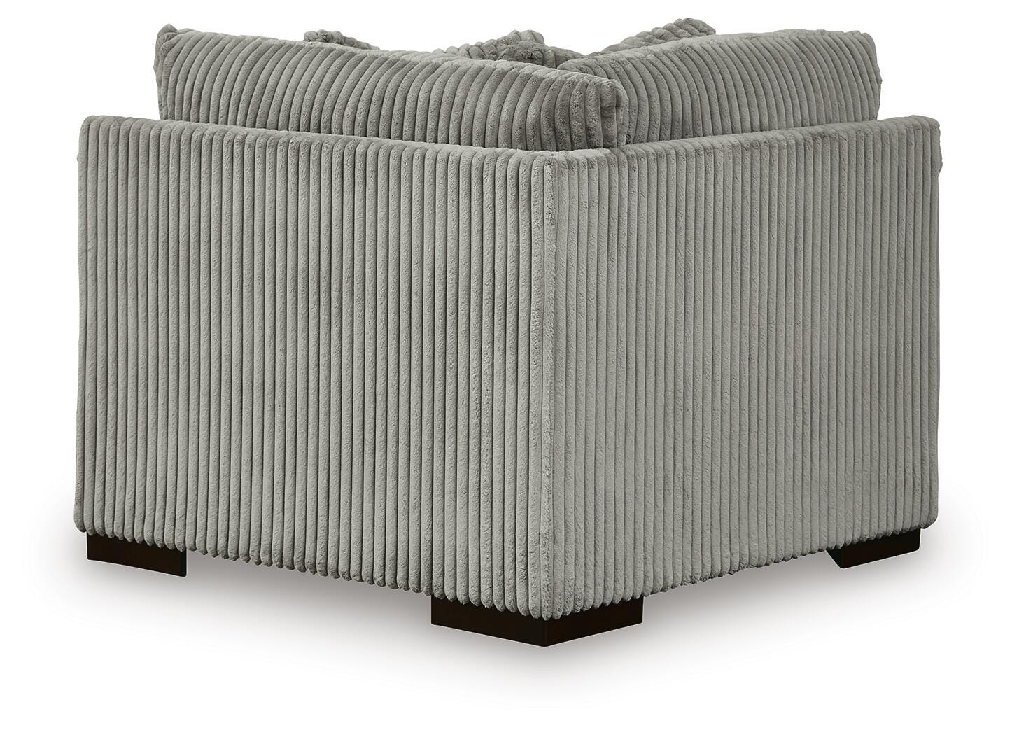Lindyn 4-Piece Sectionals with Chair in Fog