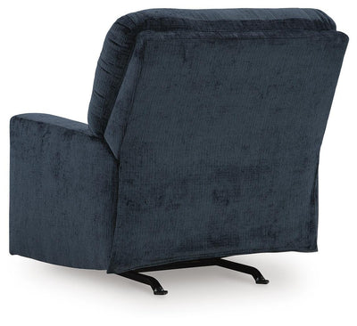 Aviemore Rocker Recliner in Ink Chenille