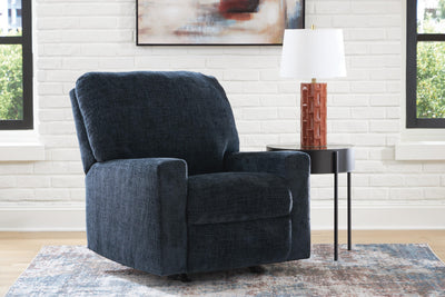 Aviemore Rocker Recliner in Ink Chenille
