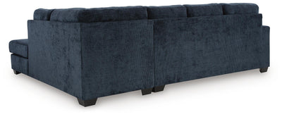 Aviemore 2-Piece RAF Chaise Sectional in Ink Chenille