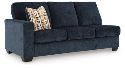 Aviemore 2-Piece RAF Chaise Sectional in Ink Chenille
