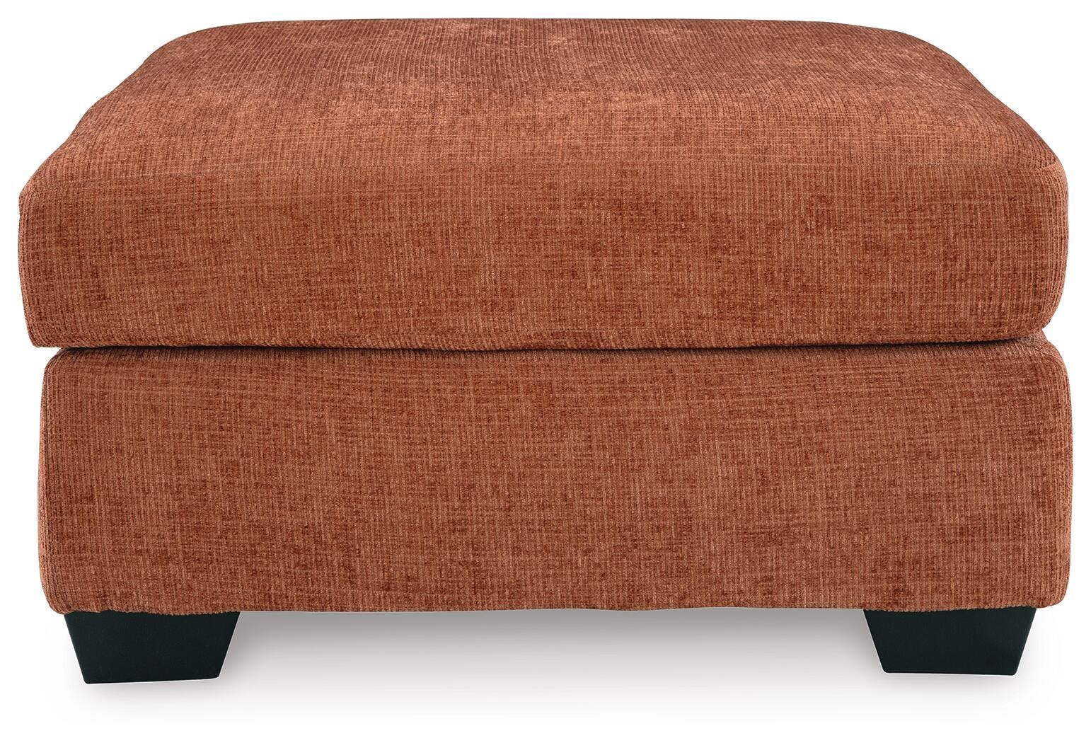 Aviemore Oversized Accent Ottoman in Spice Chenille