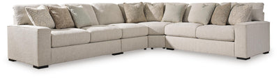 Ballyton 4-Piece Sectional in Sand Chenille