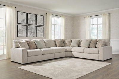Ballyton 4-Piece Sectional in Sand Chenille