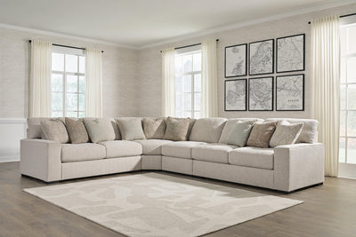 Ballyton 4-Piece Sectional in Sand Chenille