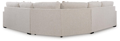Ballyton 3-Piece Sectional in Sand Chenille