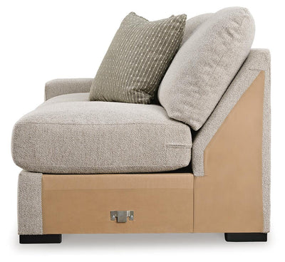 Ballyton 3-Piece Sectional in Sand Chenille