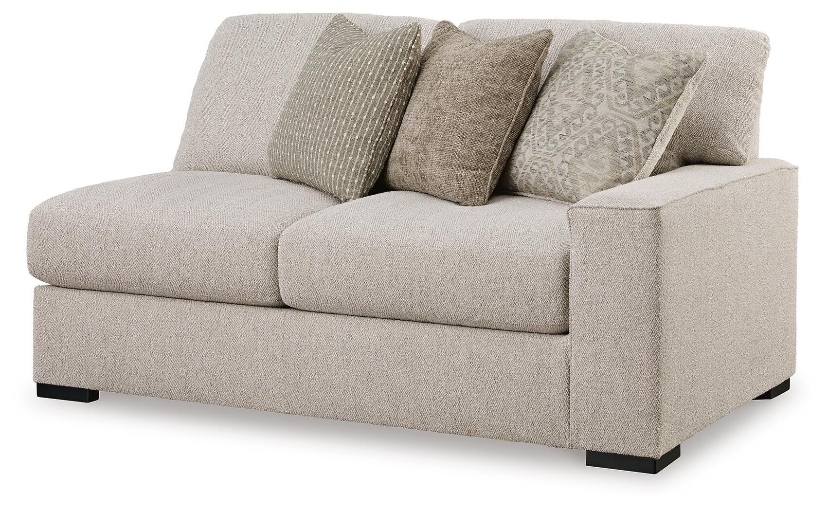 Ballyton 4-Piece Sectional in Sand Chenille