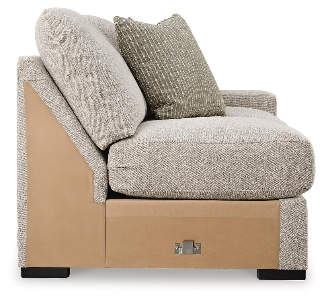 Ballyton 5-Piece Sectional in Sand Chenille