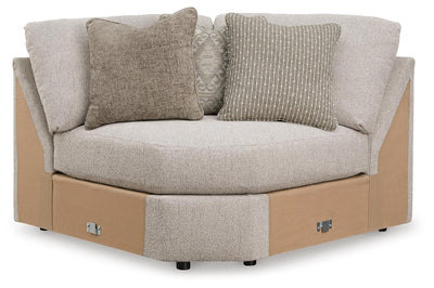 Ballyton 3-Piece Sectional in Sand Chenille