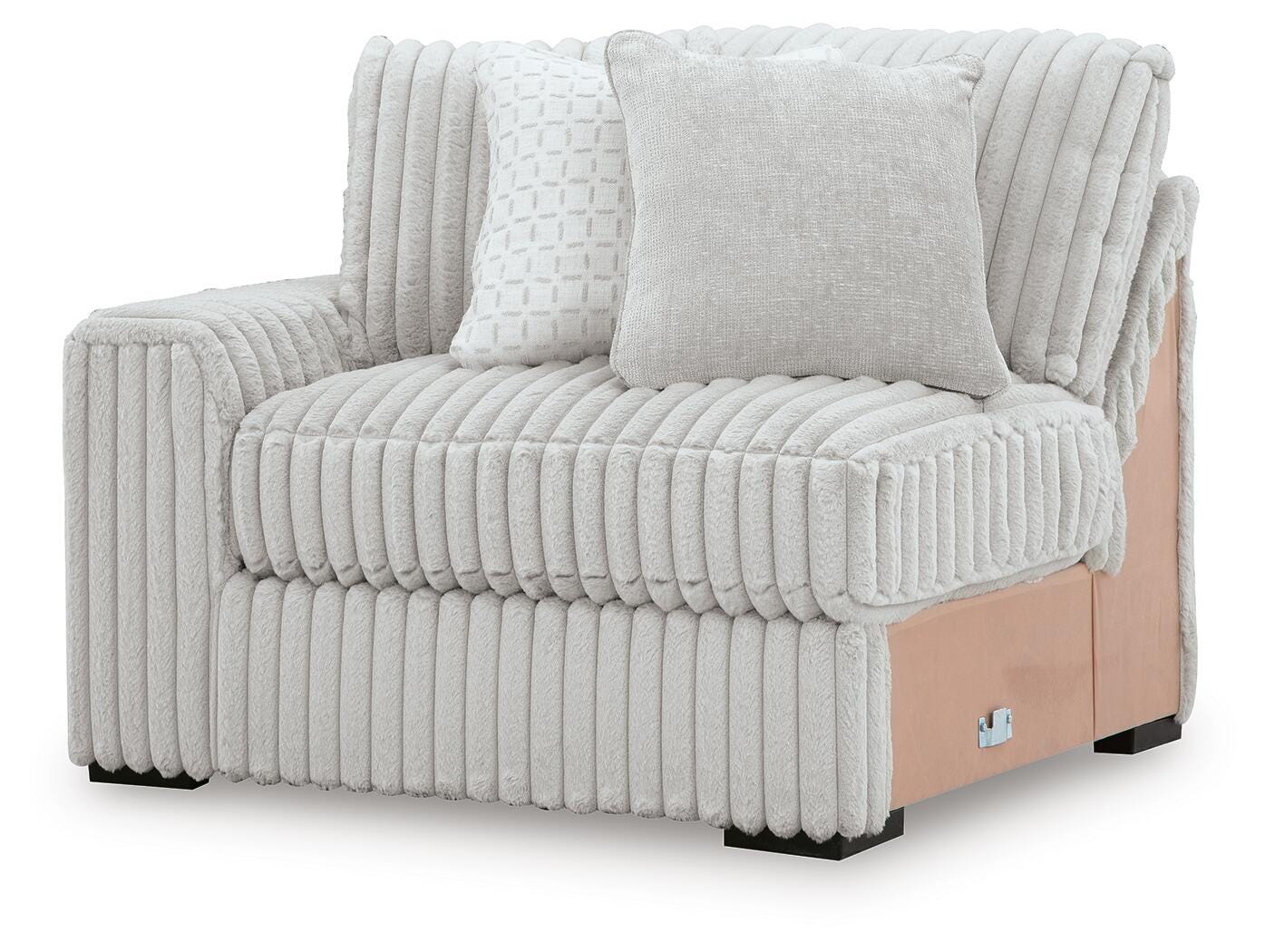 Stupendous 5-Piece Symmetrical Sectional in Alloy