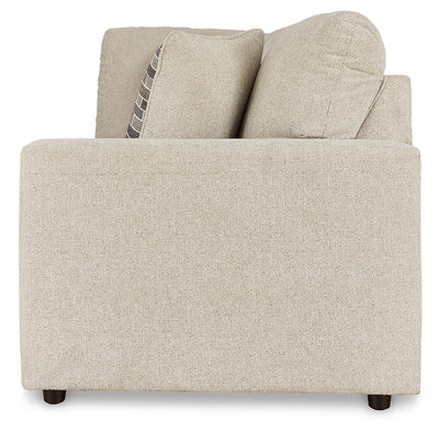 Edenfield 3-Piece LAF Chaise Sectional in Linen Chenille