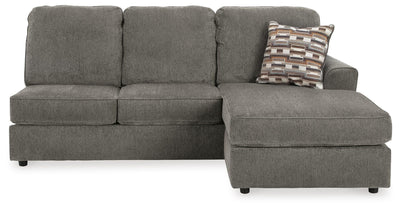 O'Phannon 2-Piece LAF Chaise Sectional in Putty Chenille