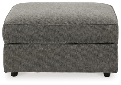 O'Phannon Ottoman With Storage in Putty Chenille