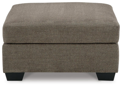 Mahoney 2-Piece Sleeper Sectional and Ottoman in Chocolate