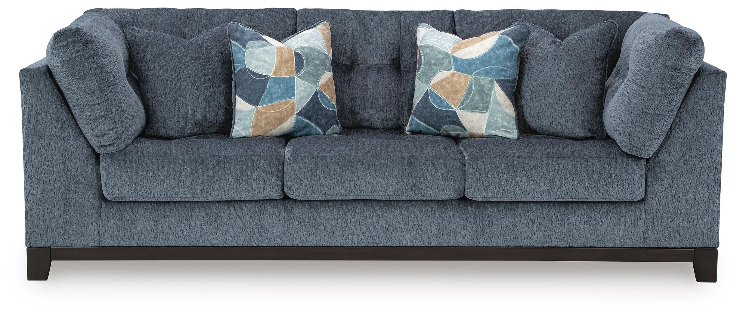Maxon Place Sofa in Navy Chenille