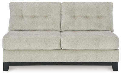 Maxon Place 3-Piece RAF Chaise Sectional in Stone Chenille