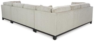 Maxon Place 3-Piece RAF Chaise Sectional in Stone Chenille
