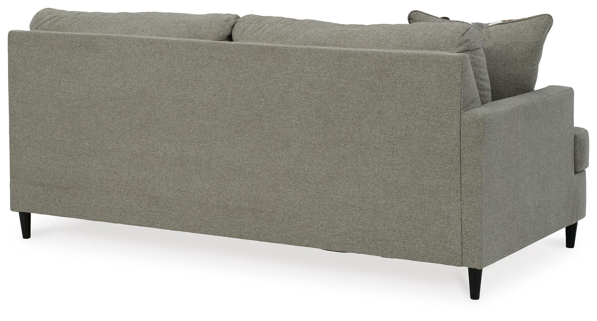 Santasia 2-Piece RAF Chaise Sectional in Granite Chenille