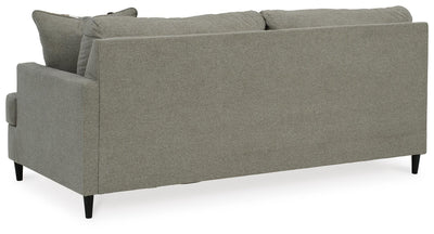 Santasia 2-Piece LAF Chaise Sectional in Granite Chenille