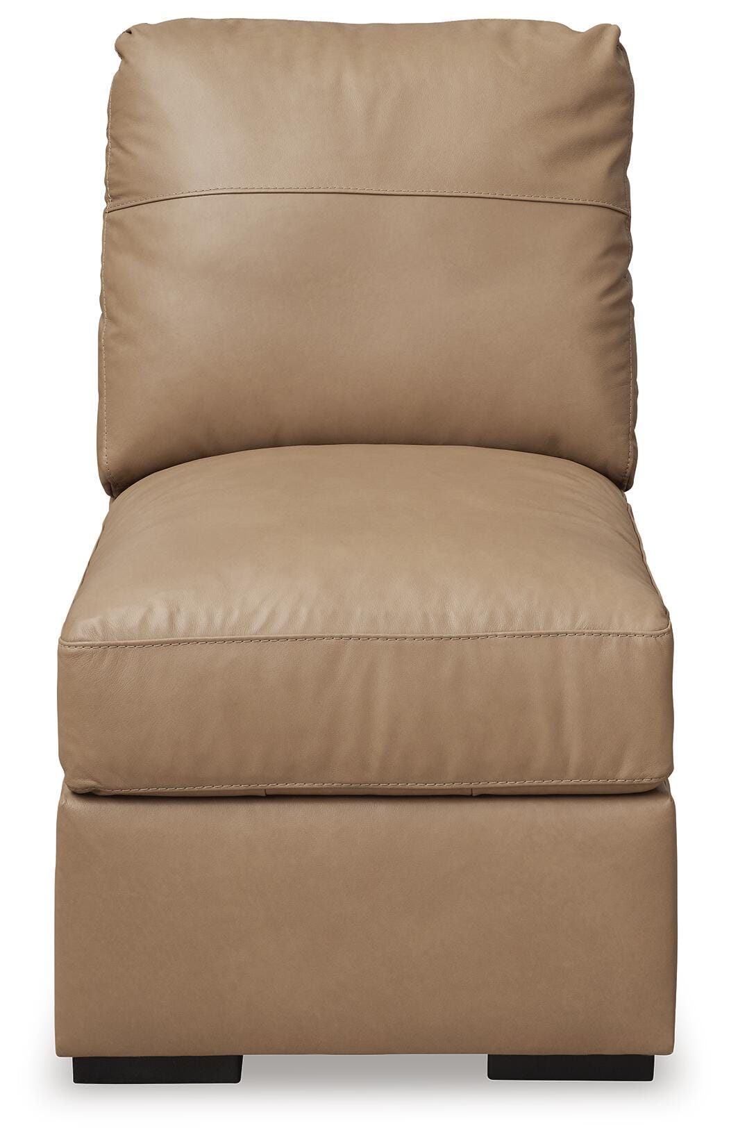 Bandon 3-Piece LAF Sectional in Toffee Leather