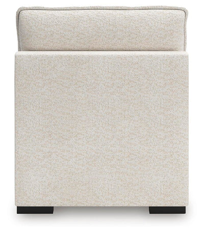 Donelson Creek 4-Piece Sectional with Ottoman in Vanilla