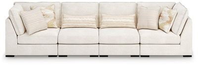 Donelson Creek 4-Piece Sectional in Vanilla