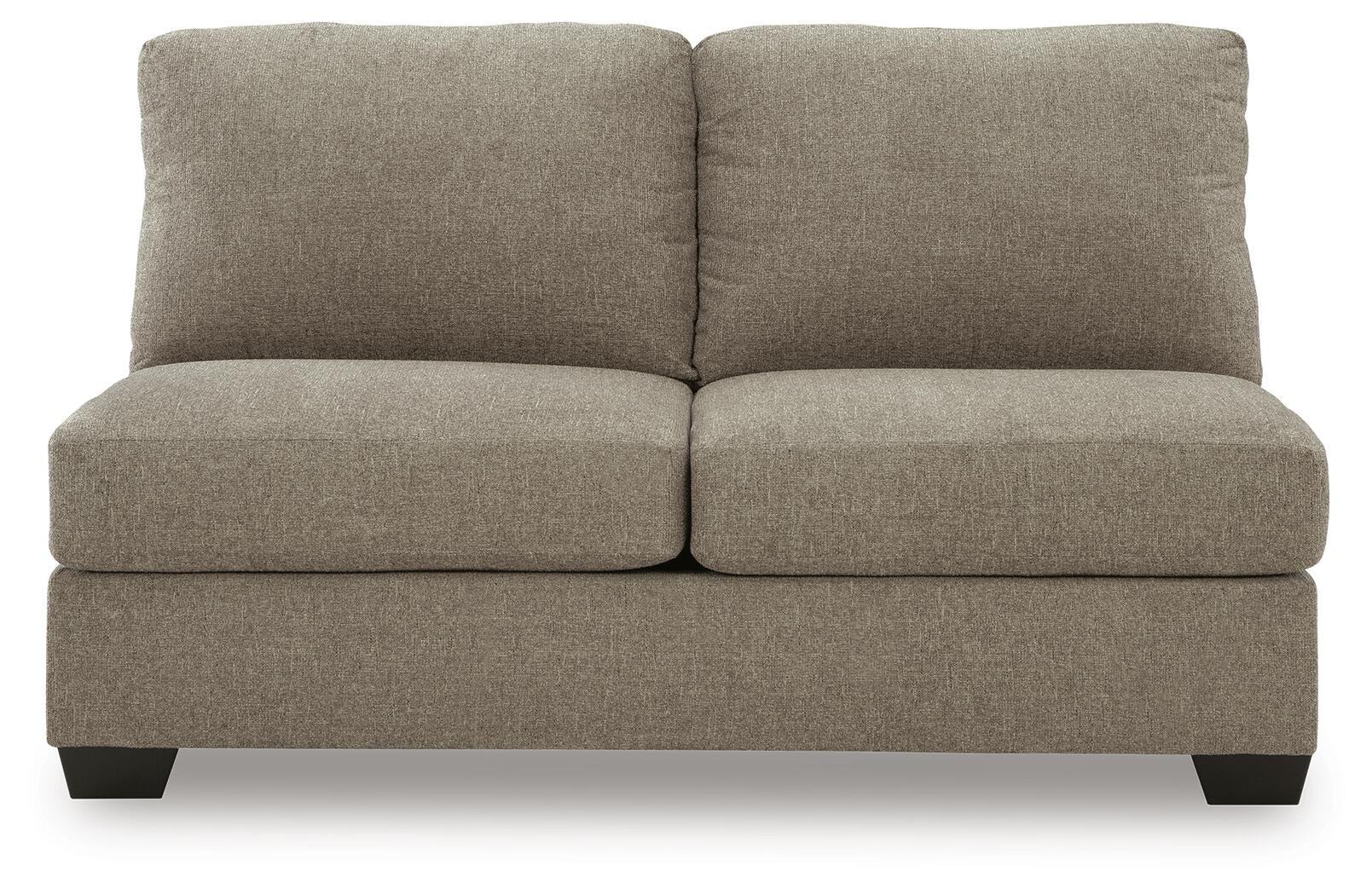 Newellen 3-Piece Sleeper Sectional with Double Chaise in Hemp Chenille