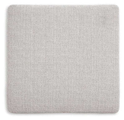 Koralynn 3-Piece Sectional and Oversized Accent Ottoman in Stone