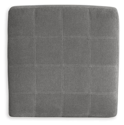 Marleton 2-Piece Sectional and Ottoman in Gray
