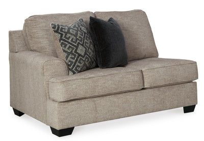 Bovarian 4-Piece RAF Sectional in Stone Chenille