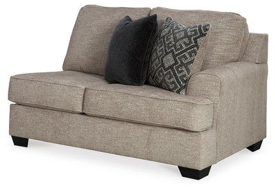 Bovarian 4-Piece LAF Sectional in Stone Chenille