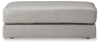 Amiata 2-Piece Sectional with Chaise and Ottoman in Glacier