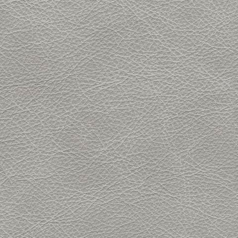 Amiata Oversized Accent Ottoman in Glacier Leather