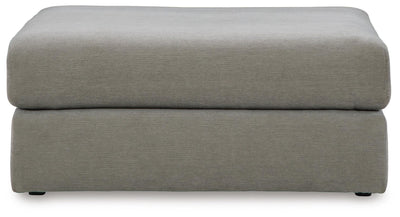 Avaliyah 4-Piece Sectional and Oversized Accent Ottoman in Ash