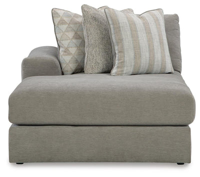 Avaliyah 6-Piece LAF Sectional in Ash Chenille