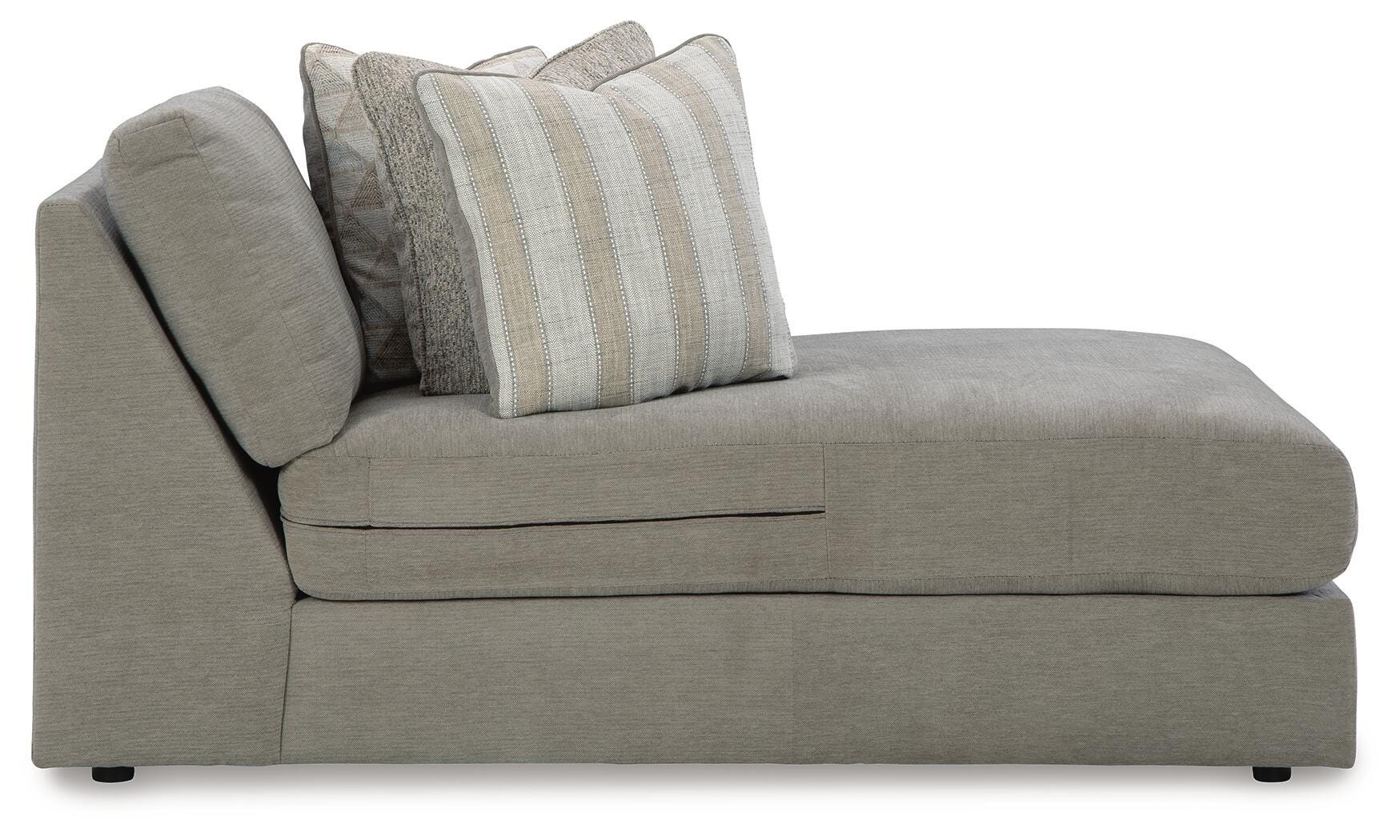 Avaliyah 7-Piece RAF Chaise Sectional in Ash Chenille