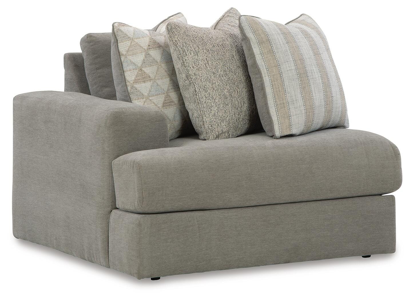 Avaliyah 6-Piece Sectional in Ash Chenille