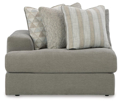 Avaliyah 3-Piece Sectional Sofa in Ash Chenille
