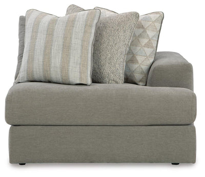 Avaliyah 3-Piece Sectional Sofa in Ash Chenille