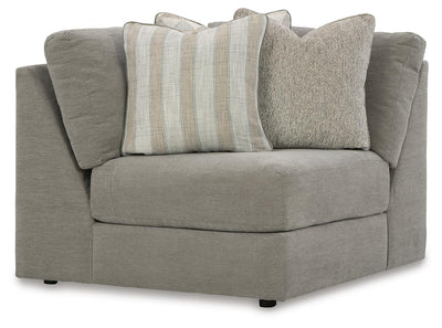 Avaliyah 6-Piece RAF Chaise Sectional in Ash Chenille