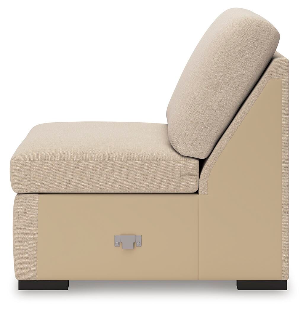 LadyMae 4-Piece Sectional in Twill
