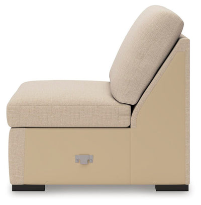 LadyMae 4-Piece Sectional in Twill