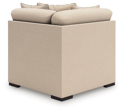 LadyMae 4-Piece Sectional in Twill