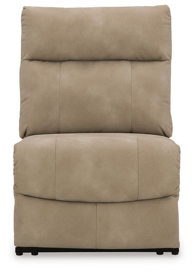 Next-Gen Durapella 6-Piece Power Reclining Sectional in Sand Microfiber
