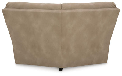 Next-Gen Durapella 4-Piece Power Reclining Sectional in Sand Microfiber